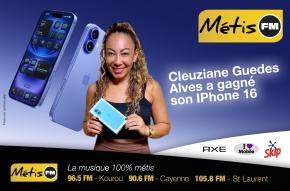 GAGNANTE DU JEU-CONCOURS IPHONE 16