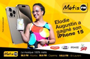 GAGNANTE DU JEU IPHONE 15
